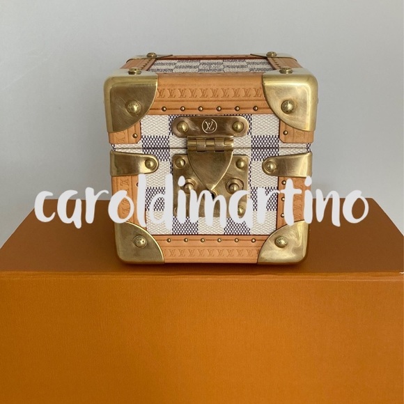 LOUIS Vuitton Damier Azur Coffret Merveilles PM - Picture 2 of 14